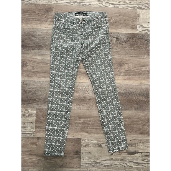 New Harper Pants size 28 skinny jeans denim design pattern pants - Picture 1 of 4